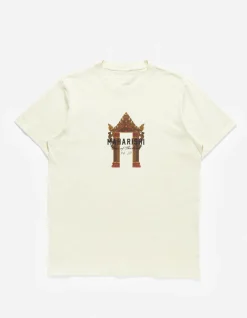 Short Sleeve T-Shirts*Maharishi 1030 Thai Temple Organic T-Shirt Ecru