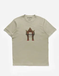 Short Sleeve T-Shirts*Maharishi 1030 Thai Temple Organic T-Shirt Silver Sage