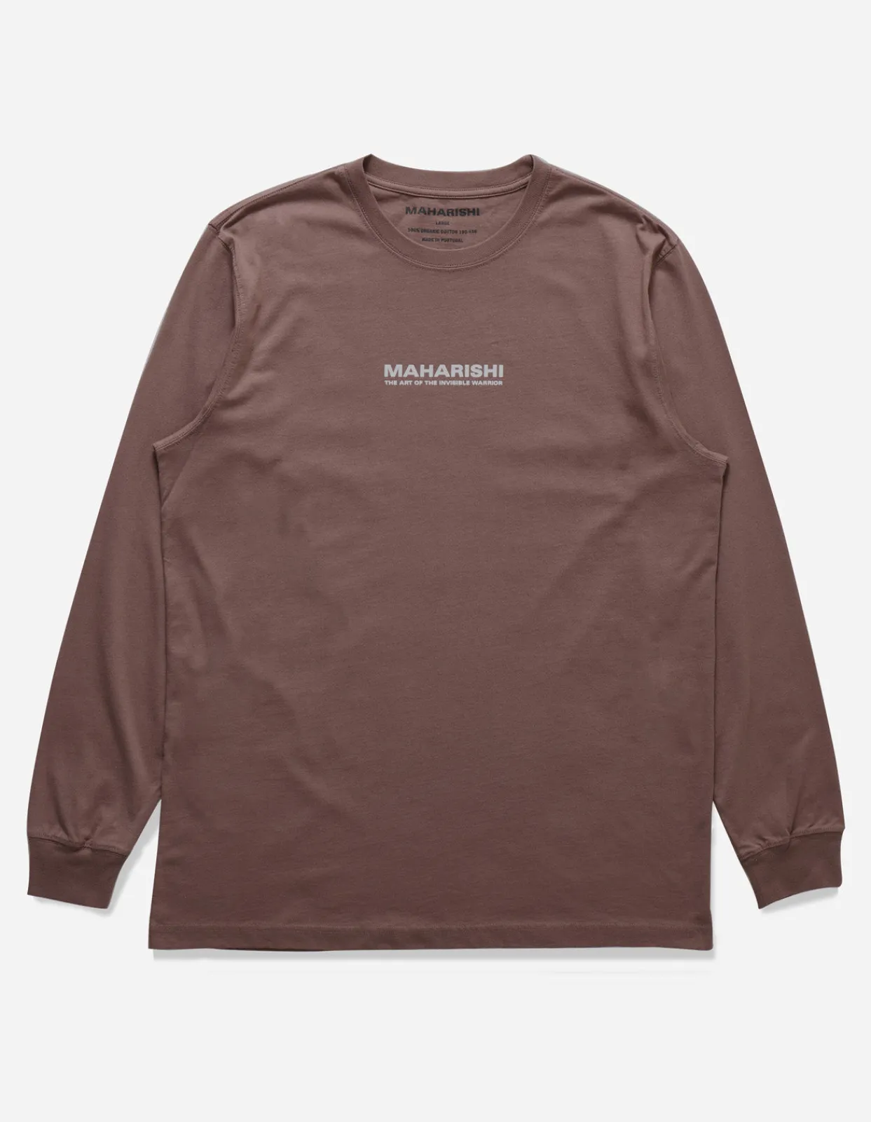Long Sleeve T-Shirts*Maharishi 1106 The Jaguar Mask L/S T-Shirt Murasaki Purple