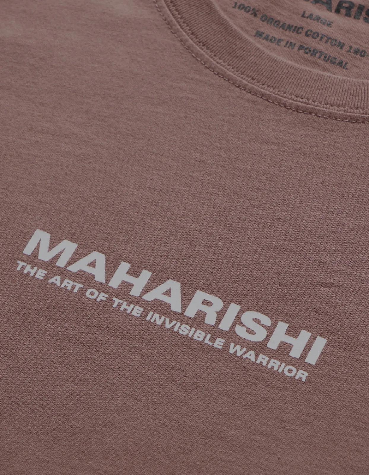 Long Sleeve T-Shirts*Maharishi 1106 The Jaguar Mask L/S T-Shirt Murasaki Purple