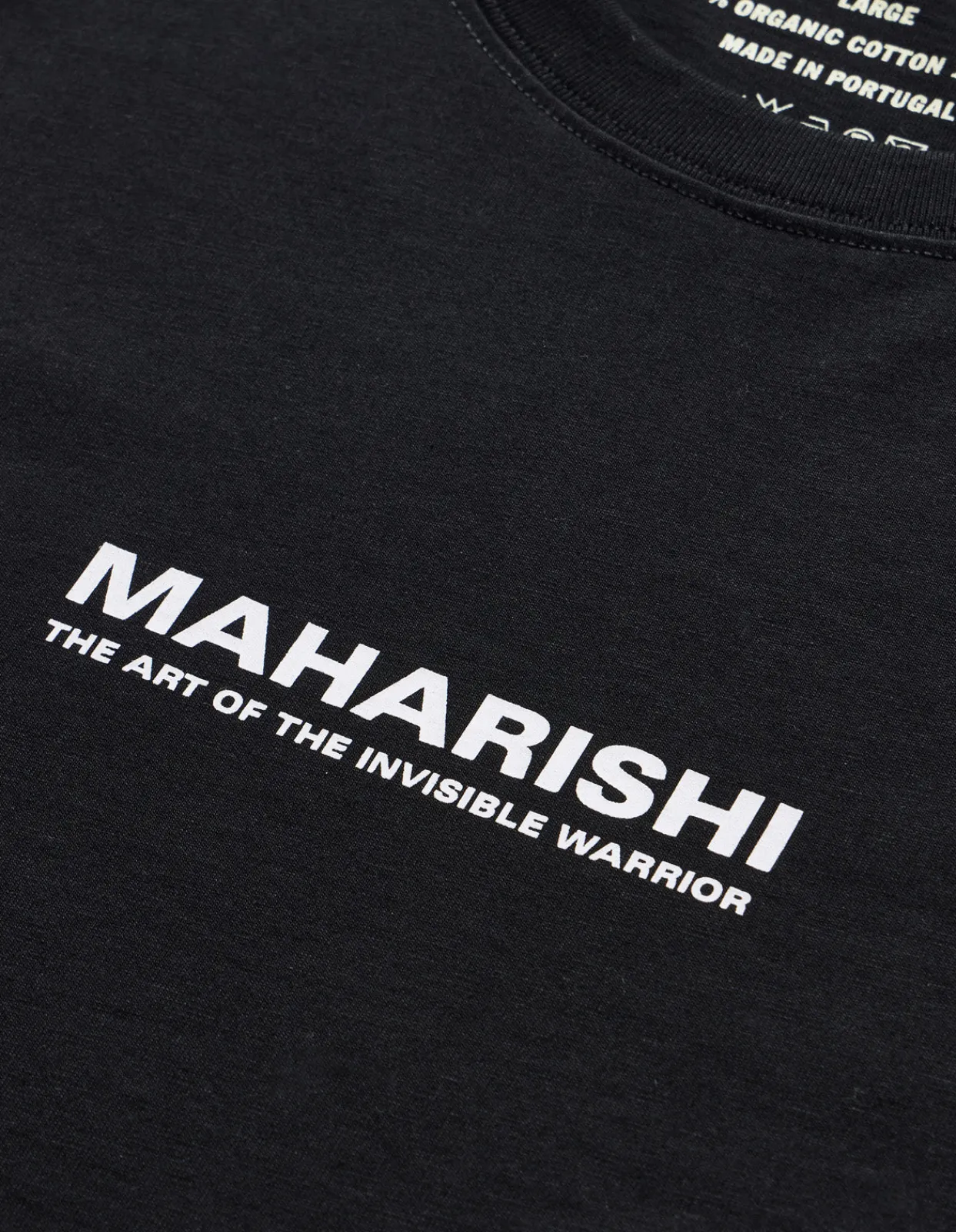 Long Sleeve T-Shirts*Maharishi 1106 The Jaguar Mask L/S T-Shirt Black