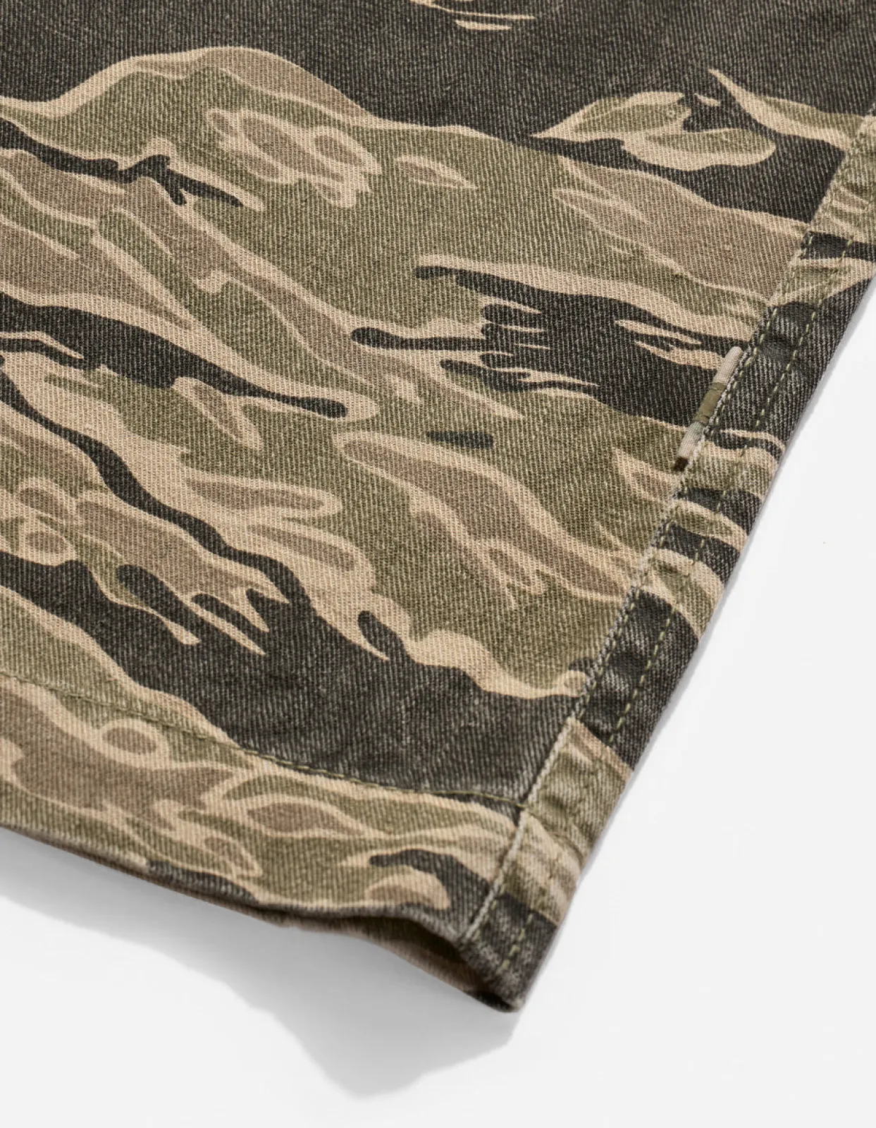 Cargo Pants*Maharishi 4291 Tigerstripe Loose Cargo Pants Mint Gold