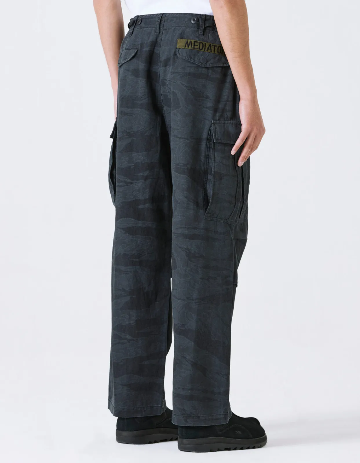 Cargo Pants*Maharishi 4291 Tigerstripe Loose Cargo Pants Subdued Night