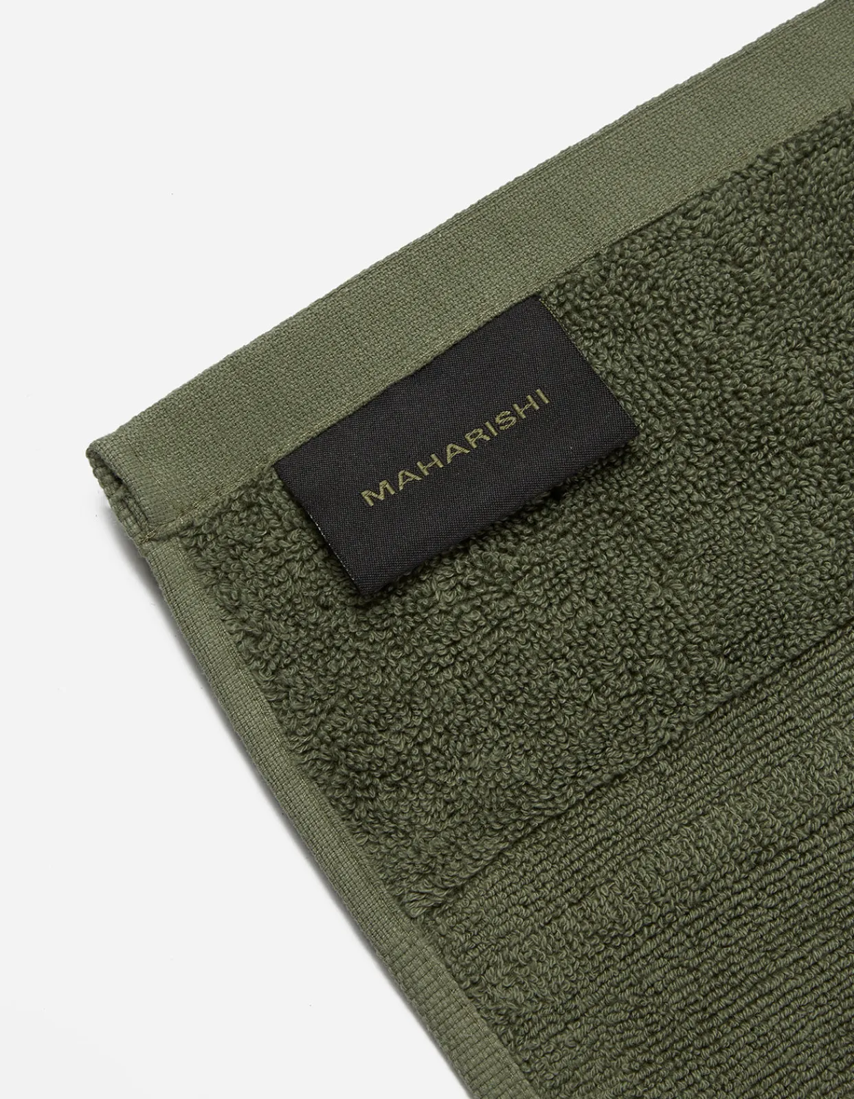 Swim Shorts*Maharishi 9369 Towel 40 X 80Cm · Organic Cotton Olive