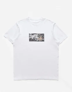Short Sleeve T-Shirts*Maharishi 1011 Triptych Water Dragon T-Shirt White