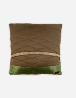 Home*Maharishi 6428 Triquilted Cushion · Vintage Military Surplus Olive