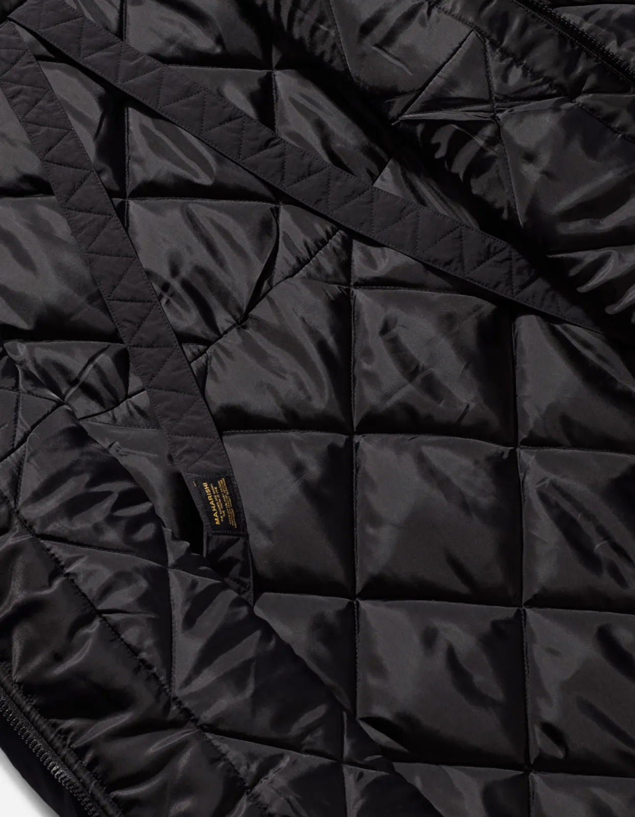 Parkas*Maharishi 4158 Triquilted Parka Black