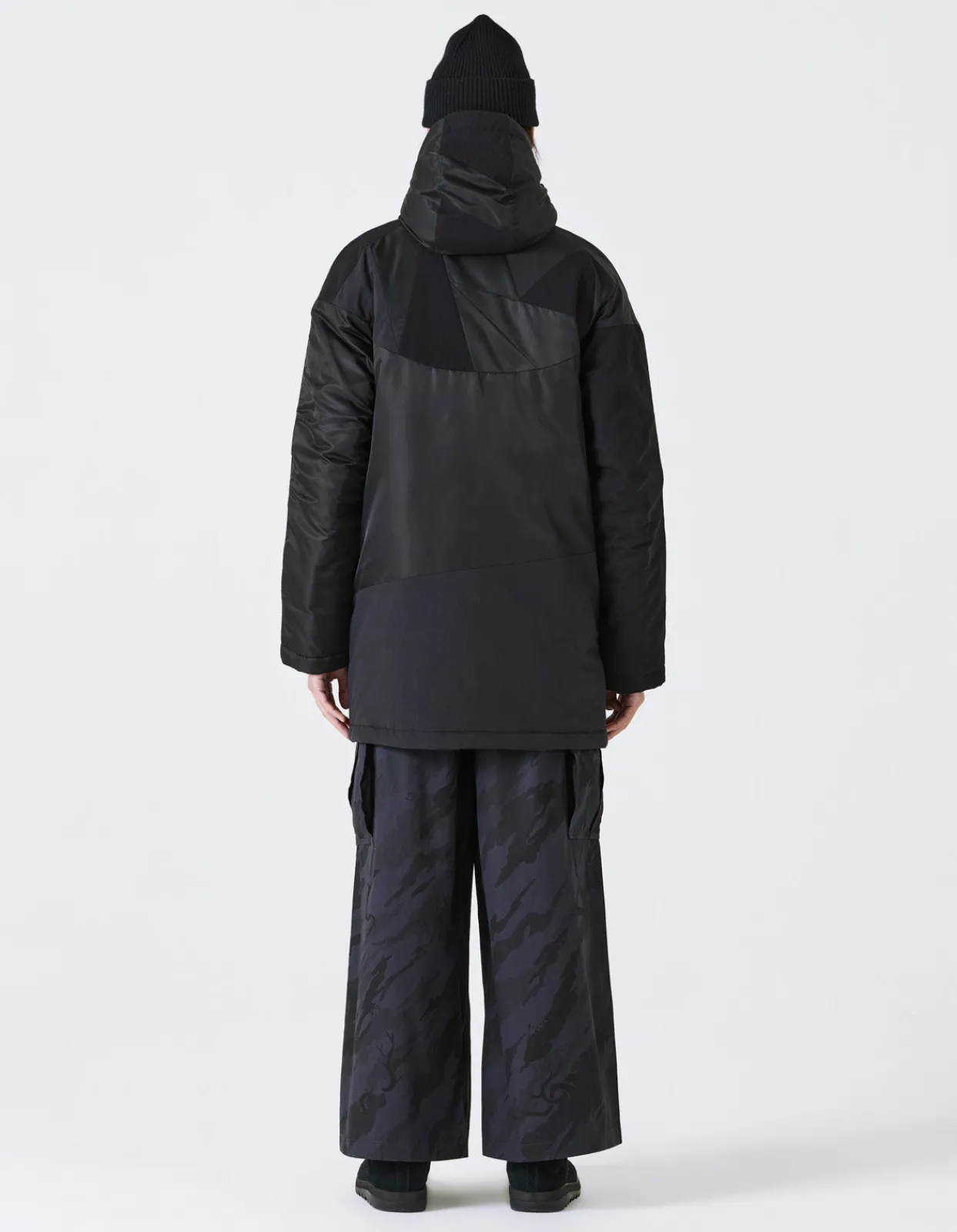 Parkas*Maharishi 4158 Triquilted Parka Black