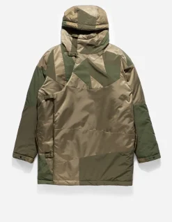 Parkas*Maharishi 4158 Triquilted Parka Olive