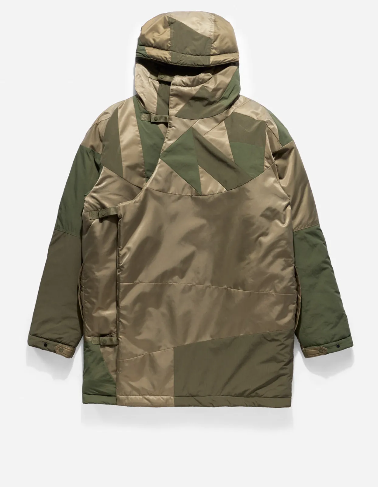 Parkas*Maharishi 4158 Triquilted Parka Olive