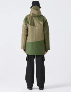 Parkas*Maharishi 4158 Triquilted Parka Olive