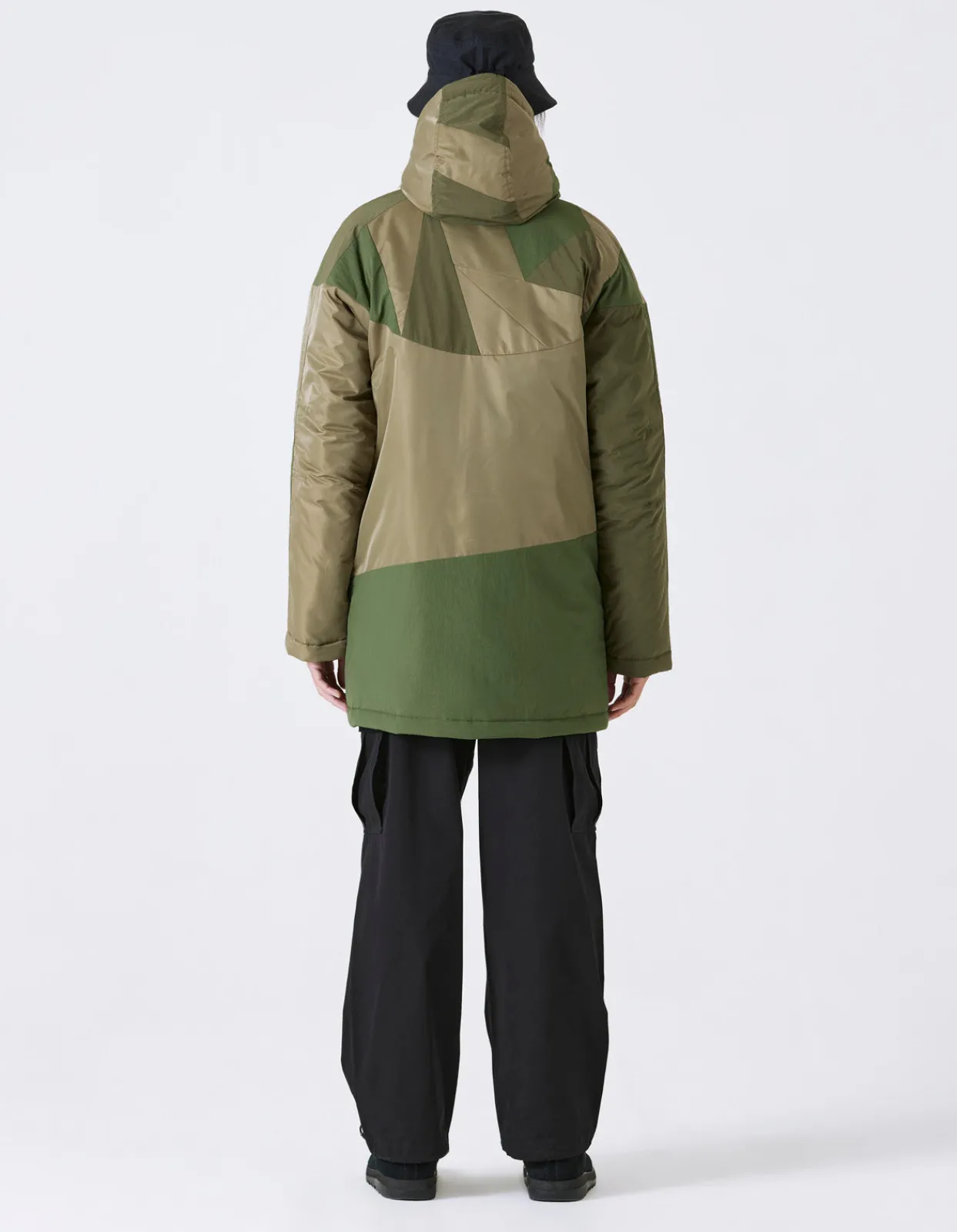 Parkas*Maharishi 4158 Triquilted Parka Olive