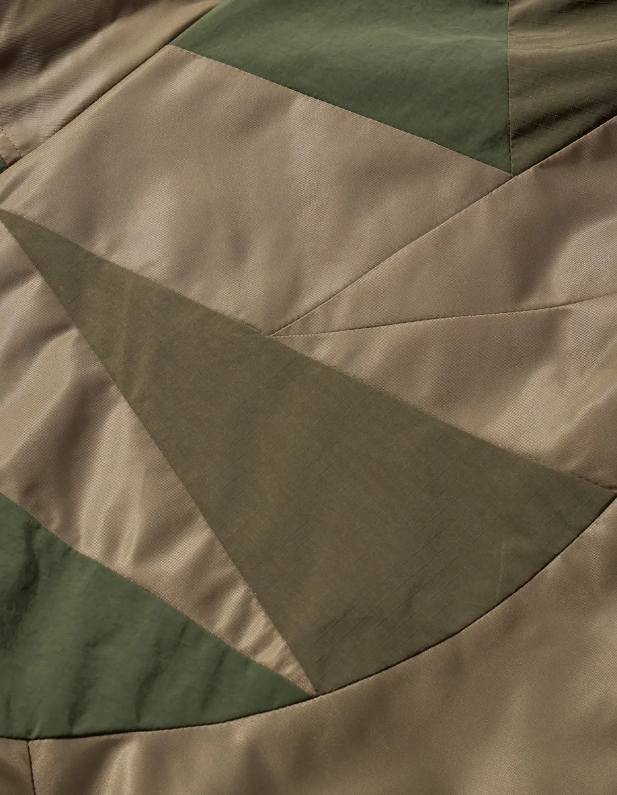 Parkas*Maharishi 4158 Triquilted Parka Olive