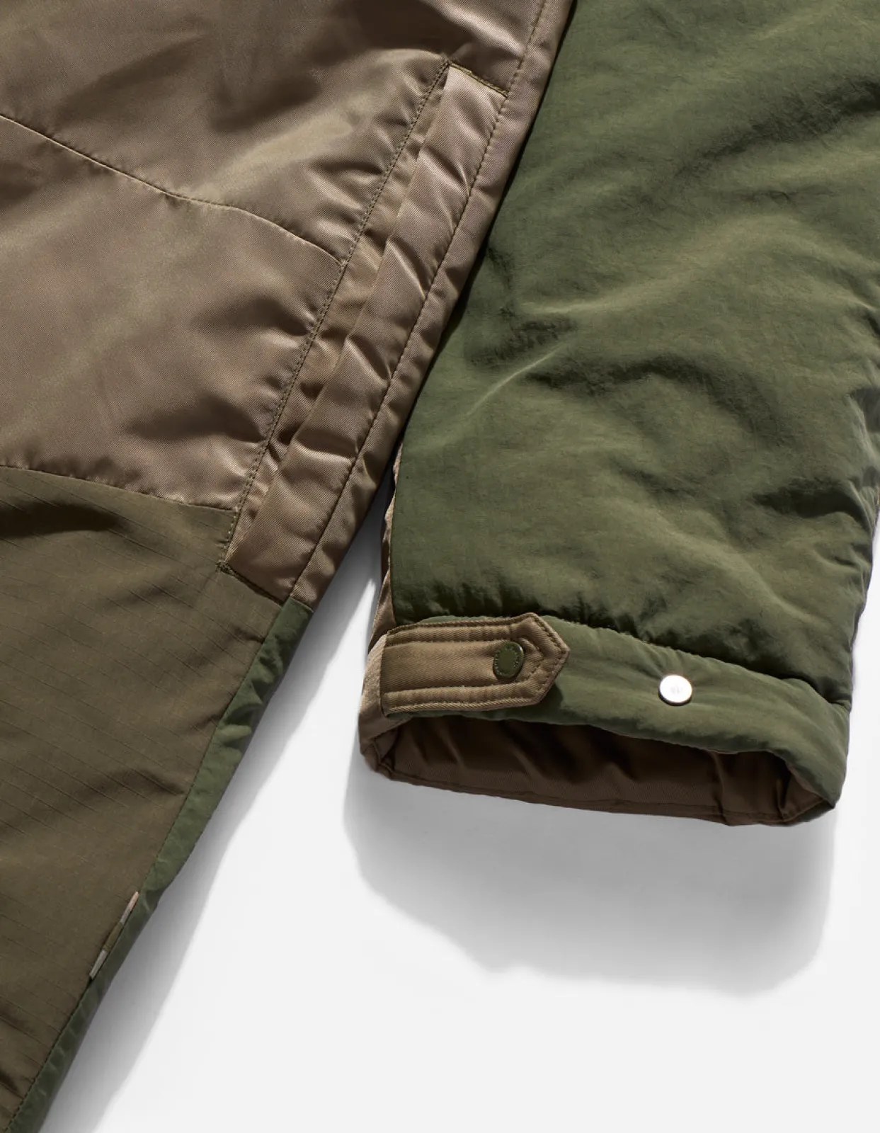 Parkas*Maharishi 4158 Triquilted Parka Olive
