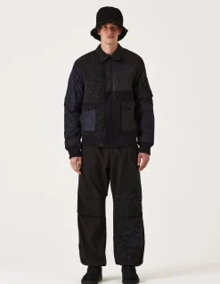 Jackets*Maharishi 4083 Upcycled A2 Flight Jacket Black