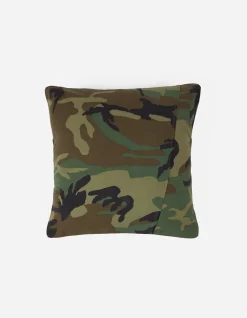 Home*Maharishi 7016 Upcycled Camo Cushion · Vintage Surplus Woodland