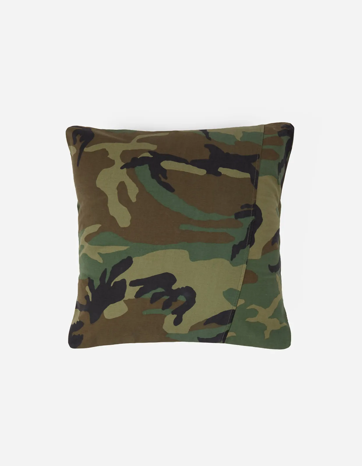 Home*Maharishi 7016 Upcycled Camo Cushion · Vintage Surplus Woodland