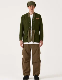 Kimonos*Maharishi 4096 Upcycled M59 Field Kimono Olive