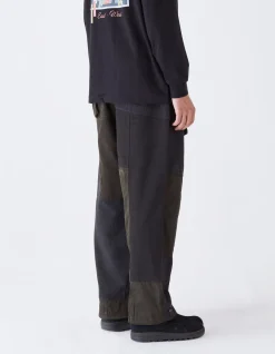 Cargo Pants*Maharishi 4277 Upcycled M65 Loose Cargo Pants Black O/D