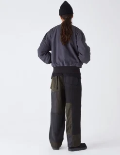 Cargo Pants*Maharishi 4277 Upcycled M65 Loose Cargo Pants Black O/D