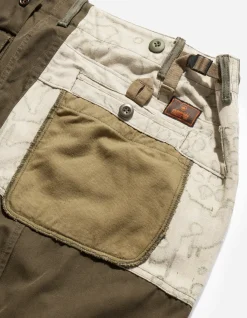 Cargo Pants*Maharishi 4277 Upcycled M65 Loose Cargo Pants Olive