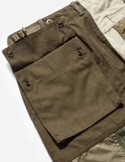 Cargo Pants*Maharishi 4277 Upcycled M65 Loose Cargo Pants Olive