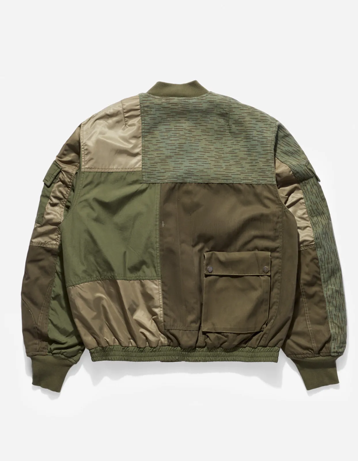 Jackets*Maharishi 4274 Upcycled Wep Ma1 Flight Jacket Olive