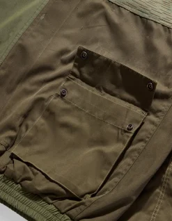 Jackets*Maharishi 4274 Upcycled Wep Ma1 Flight Jacket Olive