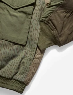 Jackets*Maharishi 4274 Upcycled Wep Ma1 Flight Jacket Olive