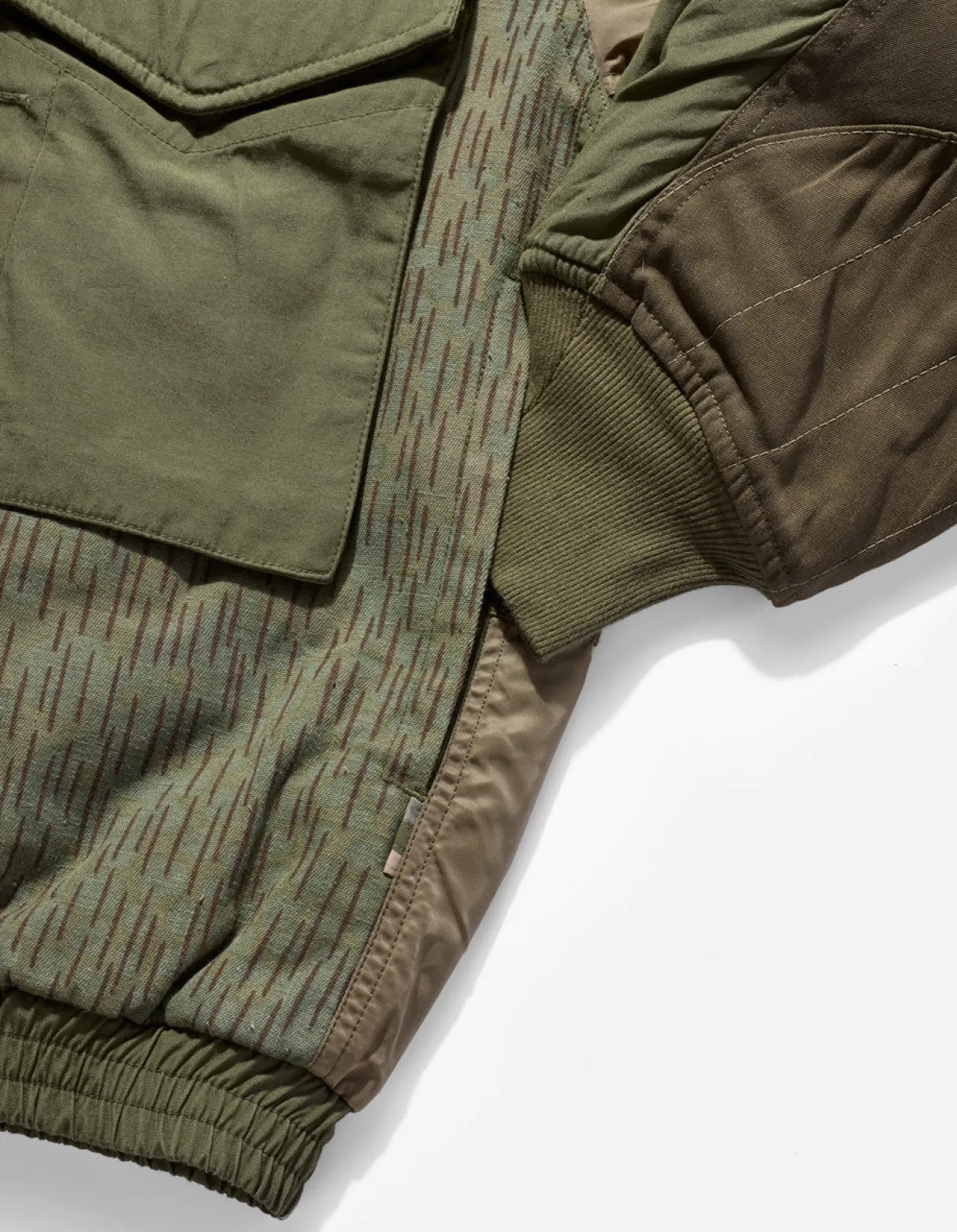 Jackets*Maharishi 4274 Upcycled Wep Ma1 Flight Jacket Olive