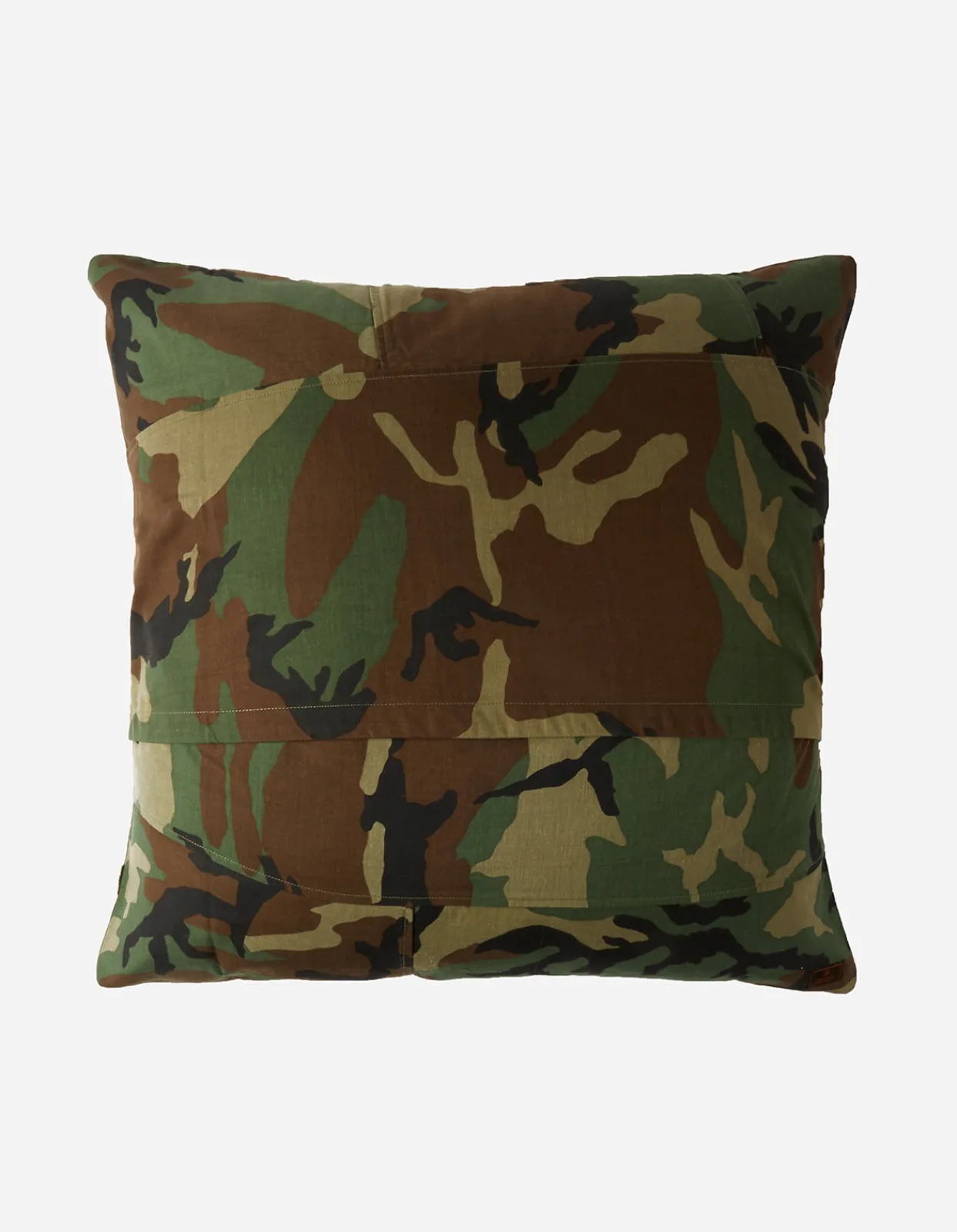 Home*Maharishi 7018 Upcycled Xl Camo Cushion · Vintage Military Surplus Woodland