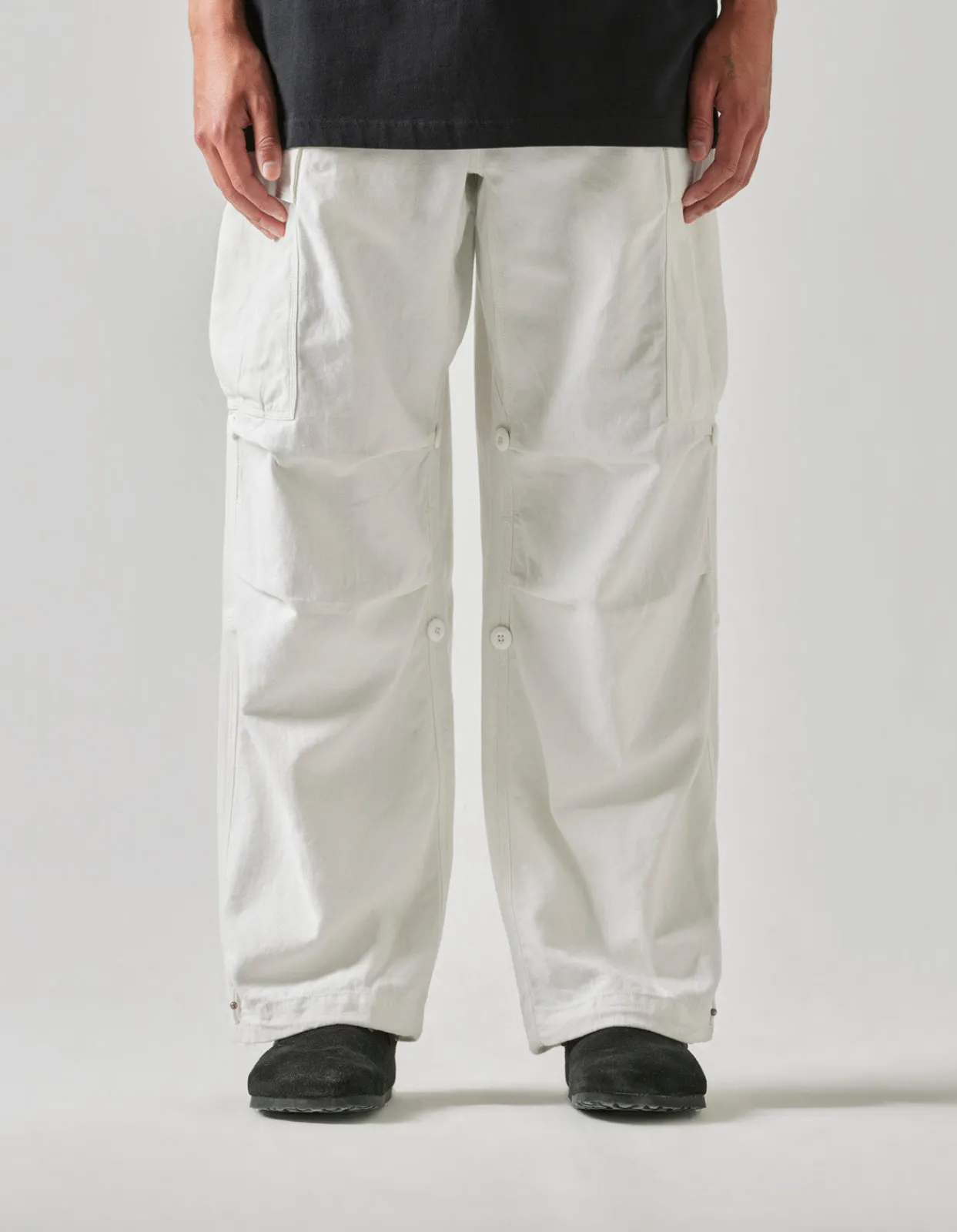 Cargo Pants*Maharishi 4510 U.S. Cargo Snopants® · Loose Fit White