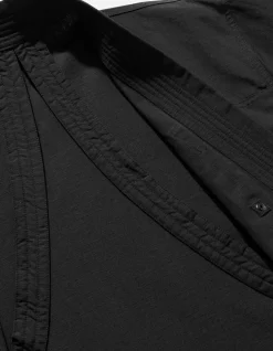 Kimonos*Maharishi 4207 Utility Kimono Over Shirt Black