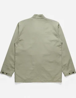 Kimonos*Maharishi 4207 Utility Kimono Over Shirt Silver Sage