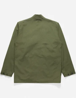 Kimonos*Maharishi 4207 Utility Kimono Over Shirt Olive Og-107F