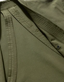 Kimonos*Maharishi 4207 Utility Kimono Over Shirt Olive Og-107F