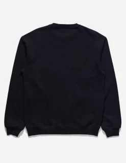 Crew Sweats*Maharishi 4225 Utility Pocket Crew Sweat Black