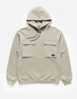 Hooded Sweats*Maharishi 4226 Utility Pocket Hooded Sweat Silver Sage