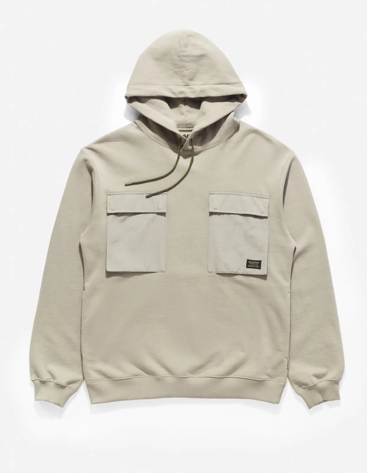 Hooded Sweats*Maharishi 4226 Utility Pocket Hooded Sweat Silver Sage