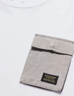 Long Sleeve T-Shirts*Maharishi 4231 Utility Pocket L/S T-Shirt White