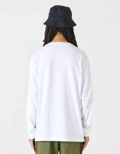Long Sleeve T-Shirts*Maharishi 4231 Utility Pocket L/S T-Shirt White