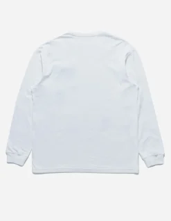 Long Sleeve T-Shirts*Maharishi 4231 Utility Pocket L/S T-Shirt White