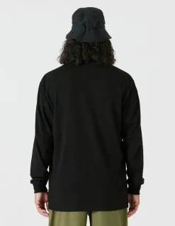 Long Sleeve T-Shirts*Maharishi 4231 Utility Pocket L/S T-Shirt Black