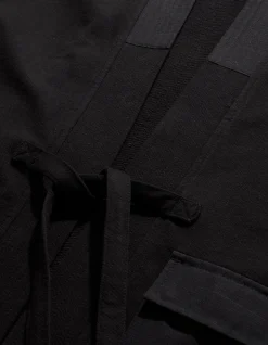 Kimonos*Maharishi 4228 Utility Pocket Sweat Kimono Black