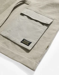 Kimonos*Maharishi 4228 Utility Pocket Sweat Kimono Silver Sage