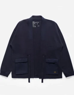 Kimonos*Maharishi 4228 Utility Pocket Sweat Kimono Navy