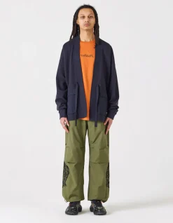 Kimonos*Maharishi 4228 Utility Pocket Sweat Kimono Navy