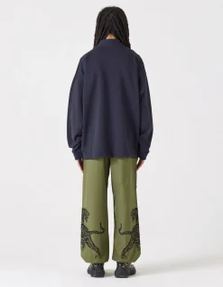 Kimonos*Maharishi 4228 Utility Pocket Sweat Kimono Navy