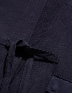 Kimonos*Maharishi 4228 Utility Pocket Sweat Kimono Navy