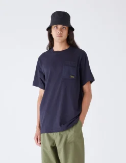 Short Sleeve T-Shirts*Maharishi 4230 Utility Pocket T-Shirt Navy